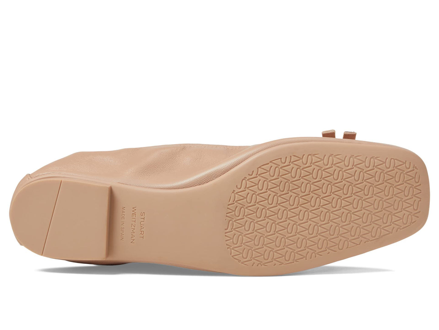Stuart Weitzman Sw Bow Ballet Flat Adobe 7 B