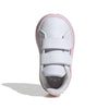 adidas Baby Girl's Grand Court 2.0 (Toddler) White/Bliss Pink/Clear Pink 9.5 Toddler M