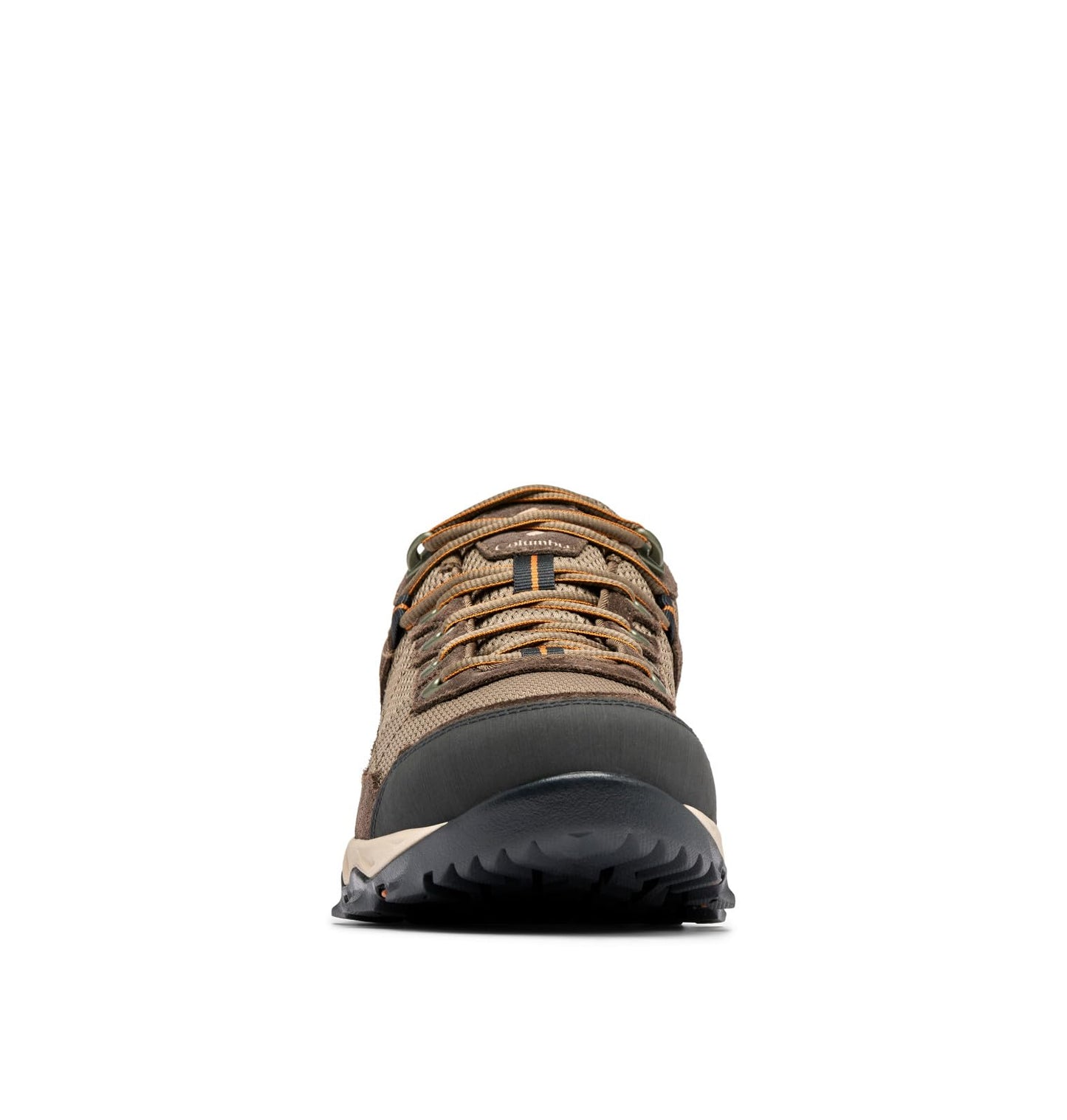 Columbia Men's Valley Pointe Waterproof, Camo Brown/Caramel, 15