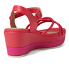 Cole Haan Grand Ambition Addison Flatform Wedge Geranium Leather 10.5 B (M)