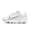 Nike Women's Hyperdiamond 4 Pro Molded Softball Cleats SZ 10 White | Black | Gray