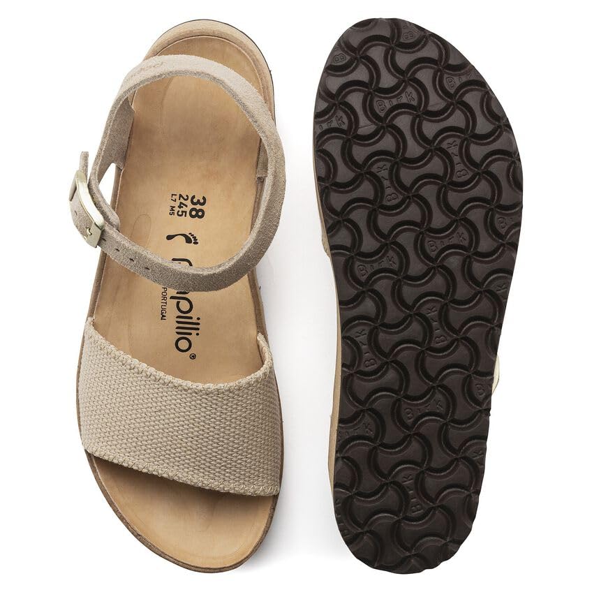 Birkenstock Women's Glenda Papillio Canvas/Suede Sandals