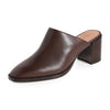 Madewell Women's The Macarro Mules, Chocolate Raisin, Brown, 5 Medium US