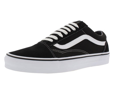 Vans Old Skool Black White Mens US 12
