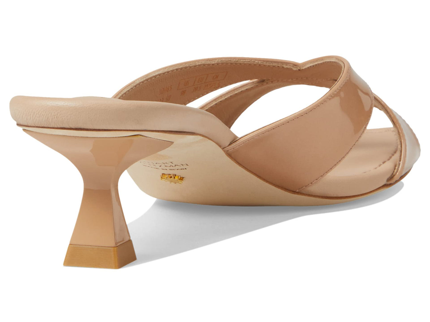 Stuart Weitzman Miami Xcurve 50 Slide Adobe 9.5 B