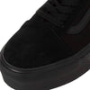 Vans - Unisex Old Skool Stackform Shoes, Color Suede/Canvas Black/Black, Size: 7.5 M US Mens / 9 M US Womens