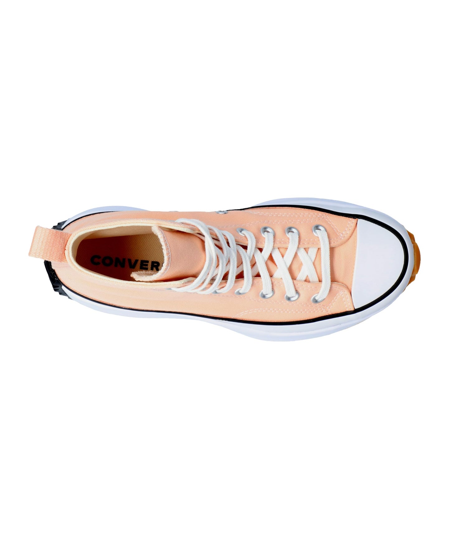 Converse Unisex Run Star Hike Sneakers (Cheeky Coral/White/White, 8.5 M / 10 W)