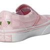 Vans Unisex Classic Slip-On Little Kid Satin Rose Pink/White 1.5 Medium