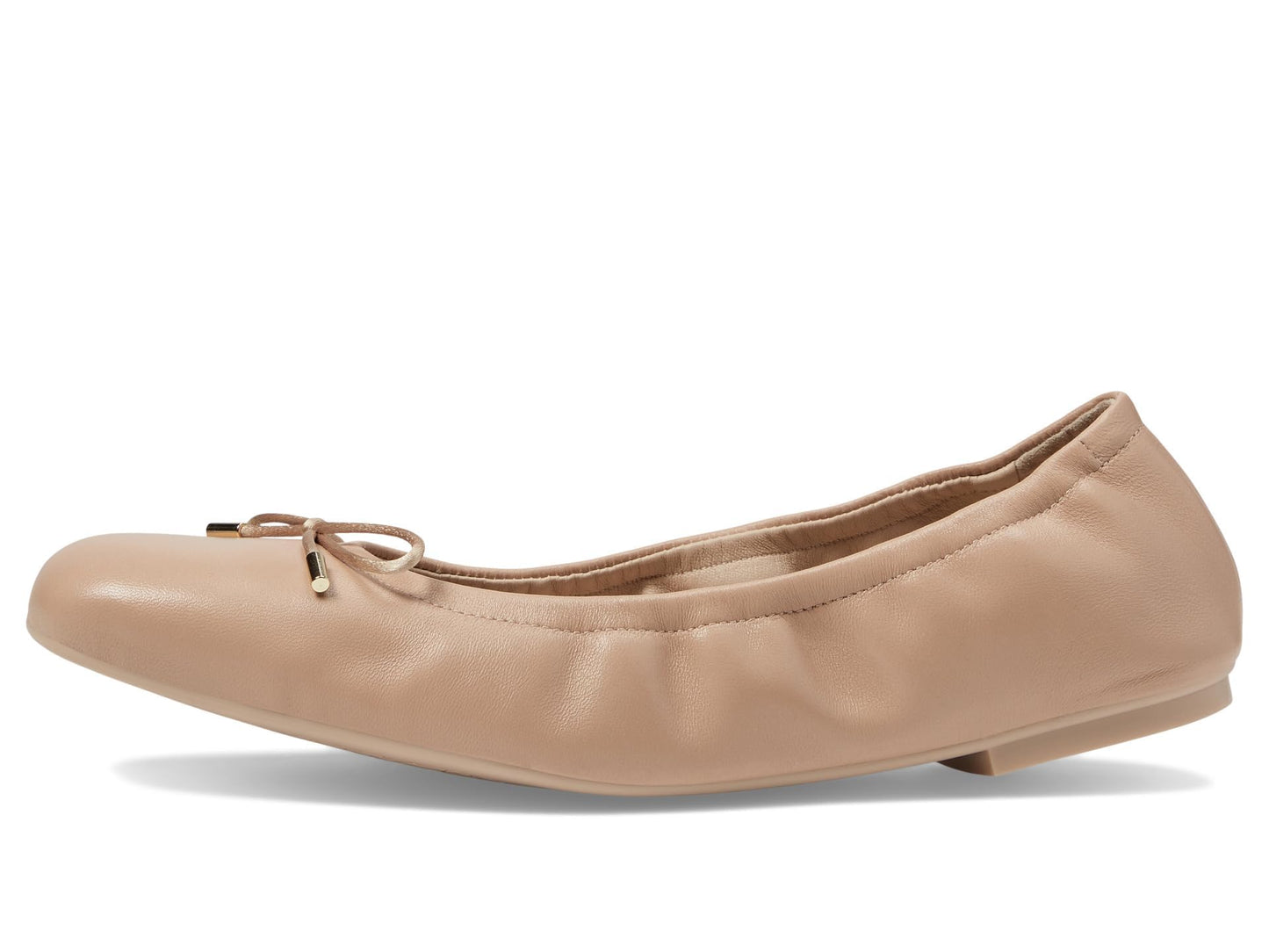 Stuart Weitzman Bardot Bow Flat Adobe 9 B