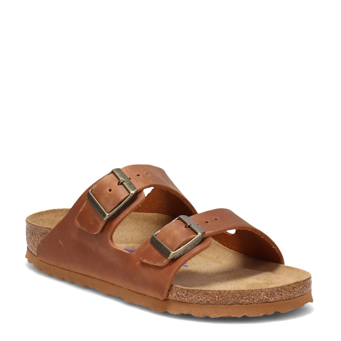 Birkenstock Women's Arizona Clogs, 5, Cognac Leather, 3.5 UK