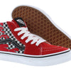 Vans Sk8-Hi PS Boys Shoes Size 1.5, Color: Reflect Check Flame Racin