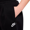 Nike NSW Graphic Fleece Pants (Little Kids/Big Kids) Black/White