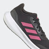 adidas Falcon 3 Sport Lace Shoes Kids', Black, Size 13.5K