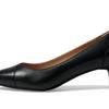 Cole Haan Women's Brenley Pump 45 mm, Black Waterproof Leather, 8.5