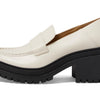 Michael Kors Rocco Heeled Loafer Light Cream 7.5 M