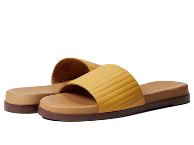 Madewell Palmer Slide: Puffy Edition Autumn Gold 7 M