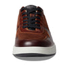 Florsheim Heist 6-Eye Lace-Up Sneaker Cognac Smooth/Cognac Suede/Black Smooth 11 M (D)