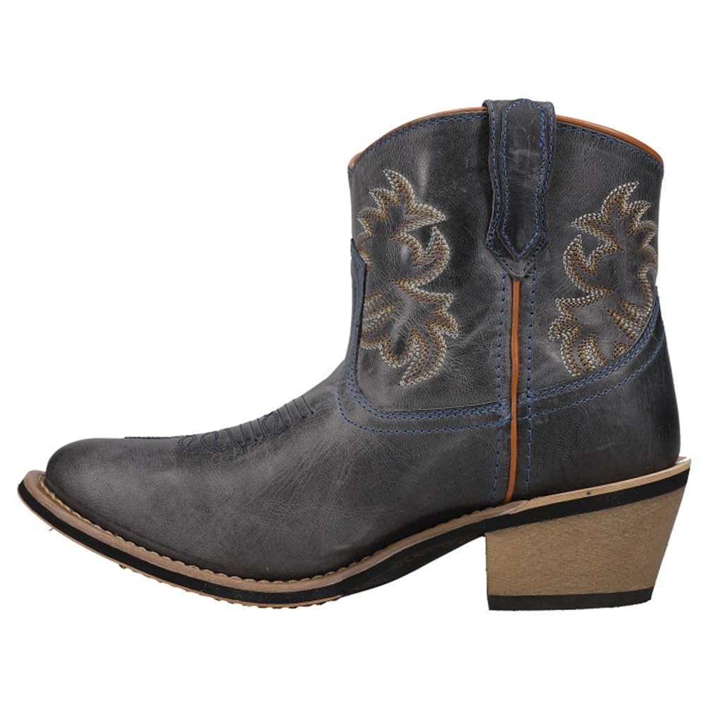 Laredo Women's Bootie Western Boot, Navy, 8