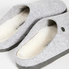 Birkenstock Men's Zermatt Shearling Shoes, Light Grey/Natural, 8 Medium US