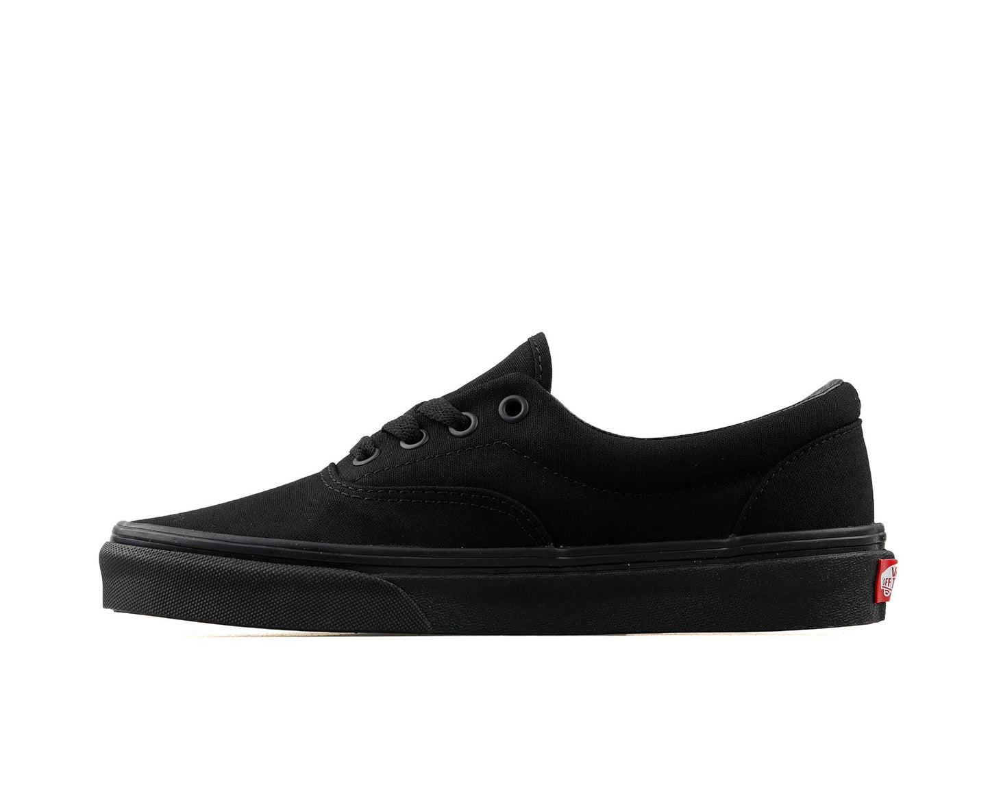 Vans Unisex Adults Era Classic Canvas Low-Top Trainers, Black (Black), 6.5 UK ((40 EU))