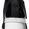 Michael Kors Women's Willis Wedge Trainer, Black, 10