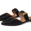 Cole Haan Vandam Buckle Mule Black Leather 8 B (M)