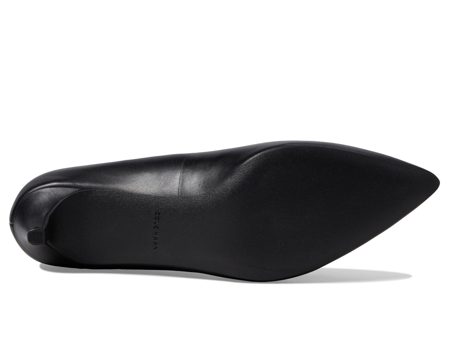Cole Haan Women's Vandam Pump 45 mm Black Leather Waterproof 10.5 Medium