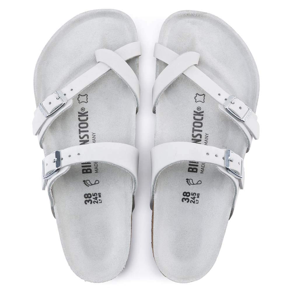Birkenstock Women's Mayari White Nubuck 42 R