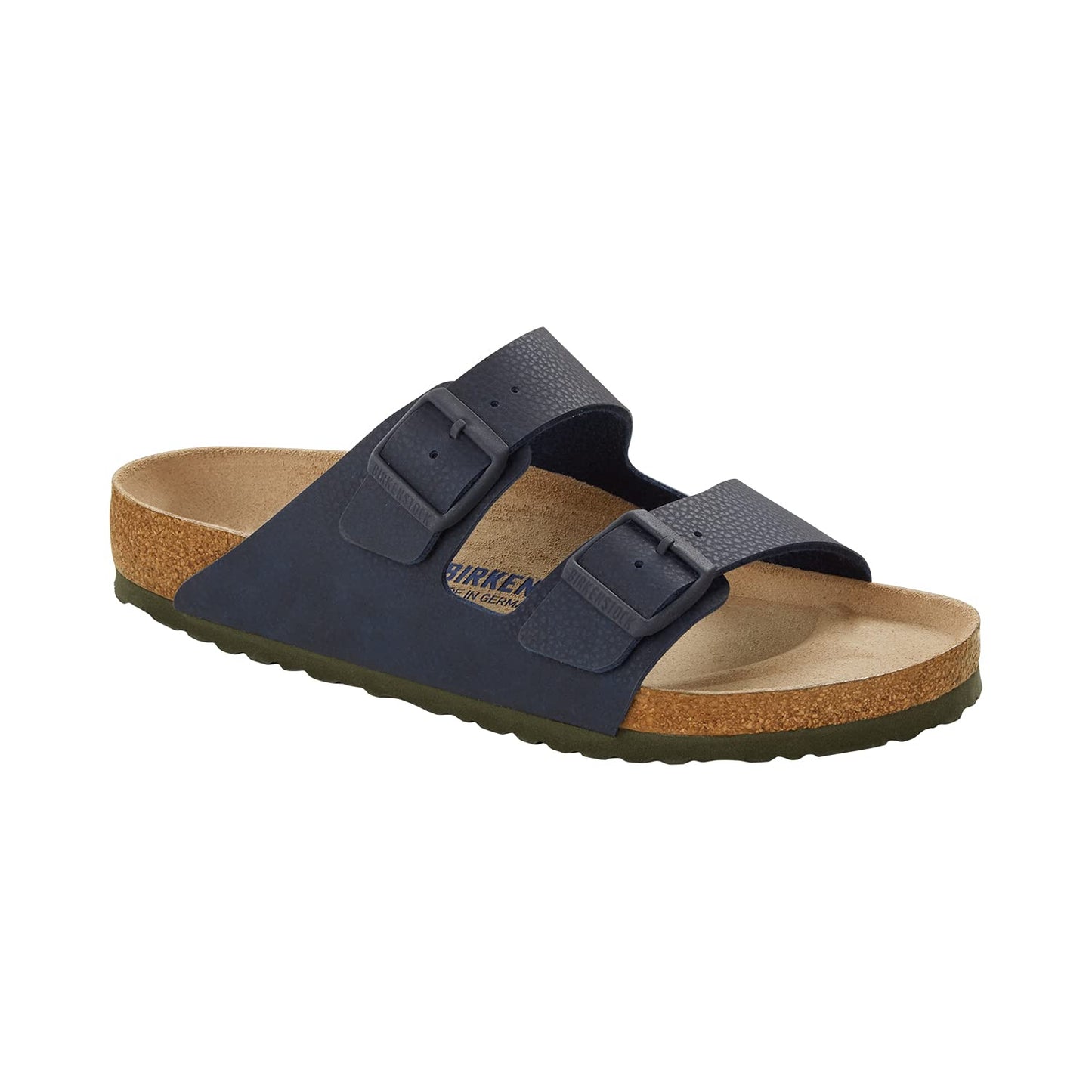 Birkenstock Men's Arizona Birko-Flor Soft Footbed Sandals - Desert Soil Blue - 10