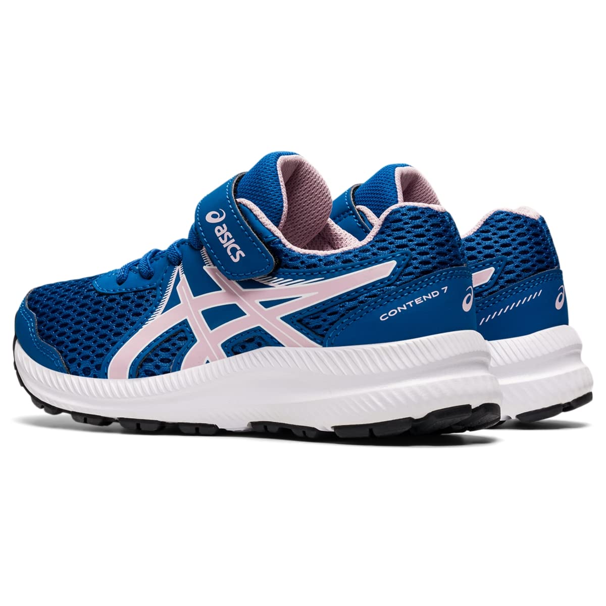 ASICS Kid's Contend 7 Pre-School Running Shoes, K10, Lake Drive/Barely Rose