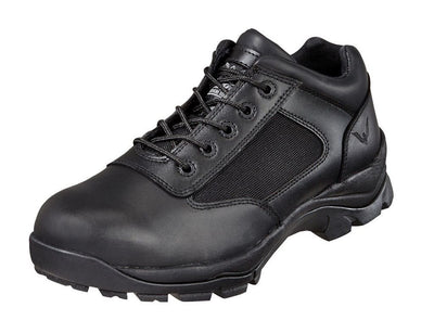 Thorogood 834-6042 Men's Academy Uniform Non-Safety Toe Oxford Shoe, Black - 9.5 W US