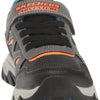 Skechers Kids Boys Rugged Ranger Sneaker, Charcoal/Orange, 13 Little Kid