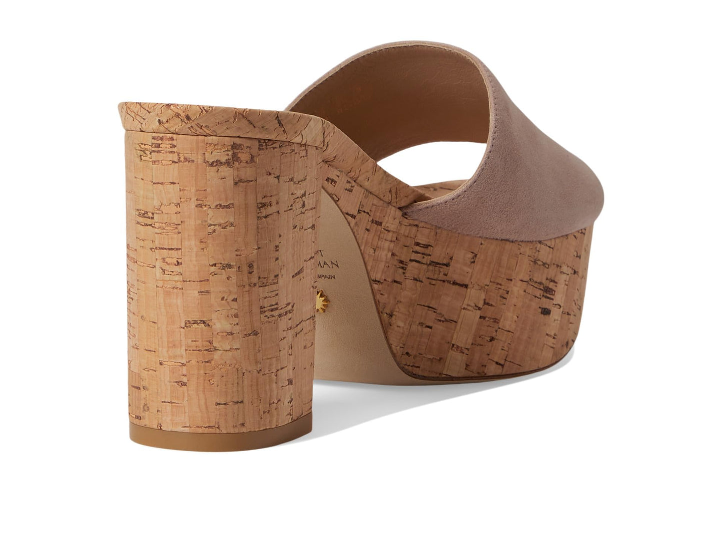 Stuart Weitzman Squarehigh Platform 95 Slide Dolce 9 B