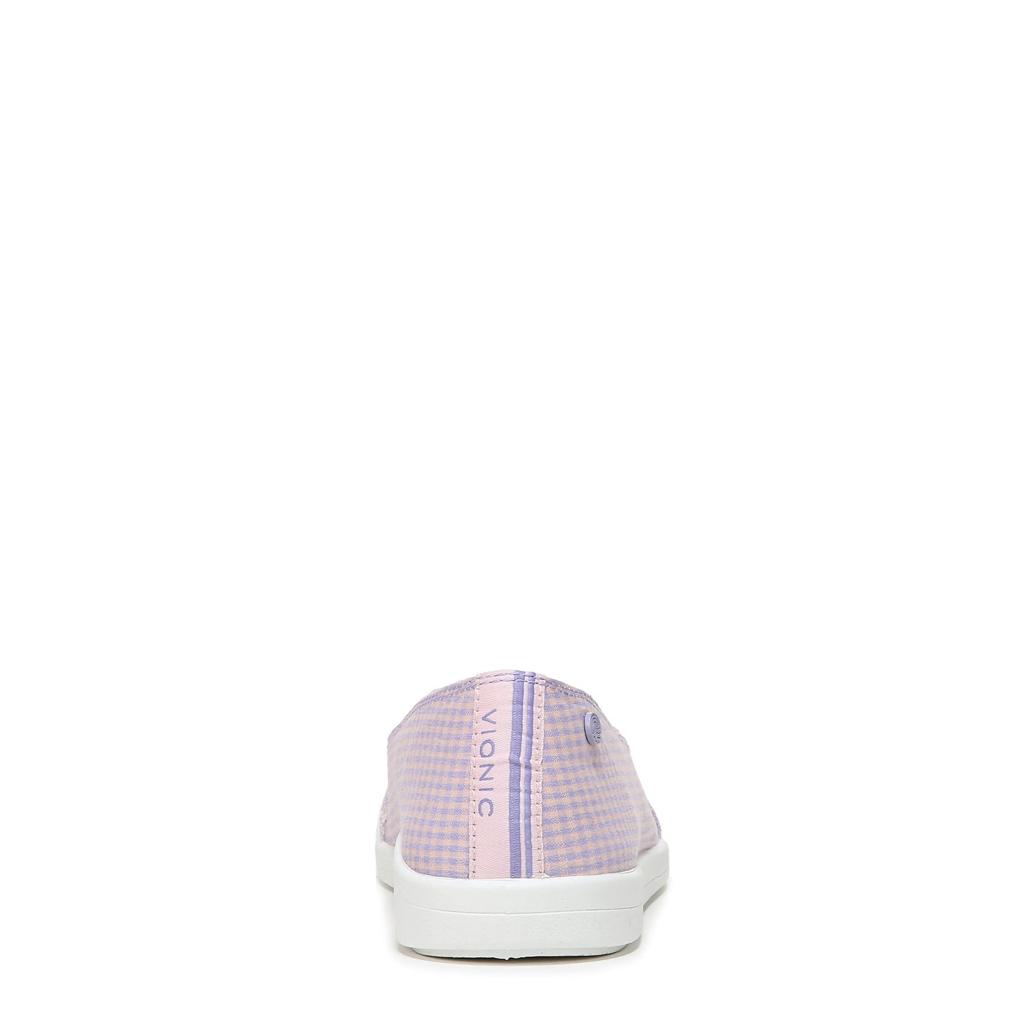 Vionic Beach Manzanita Dusty Lavender Gingham 7 M