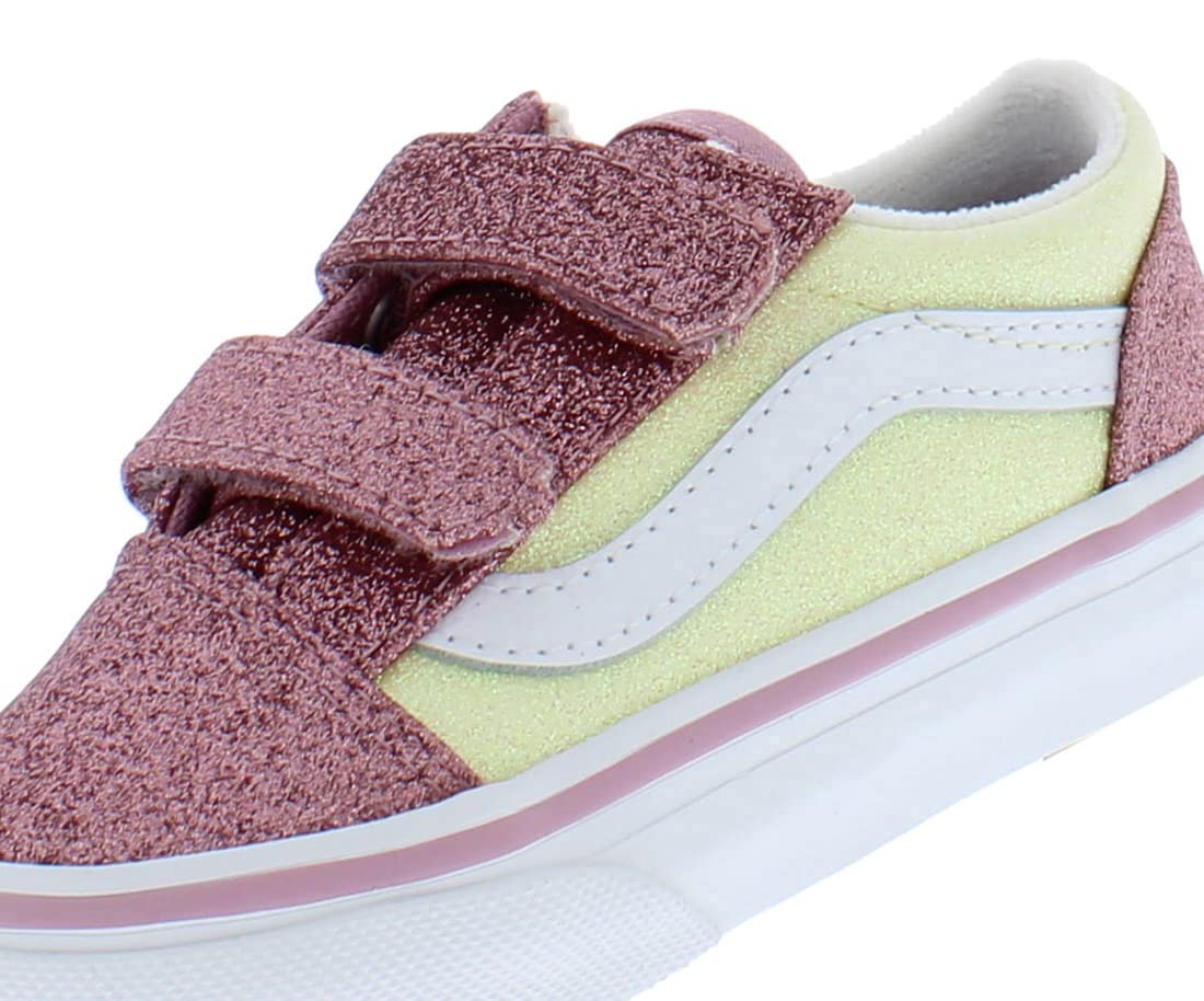 Vans (0FU Glitter Two Tone Toddler Size: 7