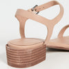 Madewell The Louise Sandal in Leather Earthen Sand 7.5 M