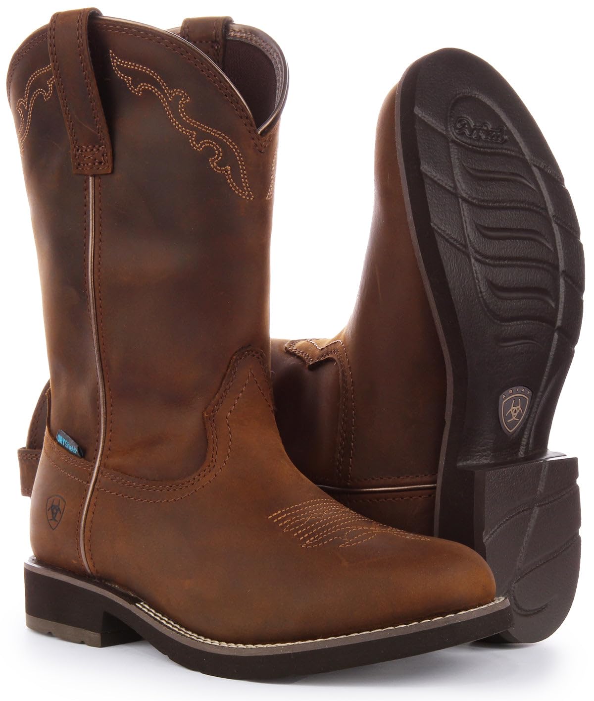 ARIAT Women’s Delilah Round Toe Waterproof Western Boot