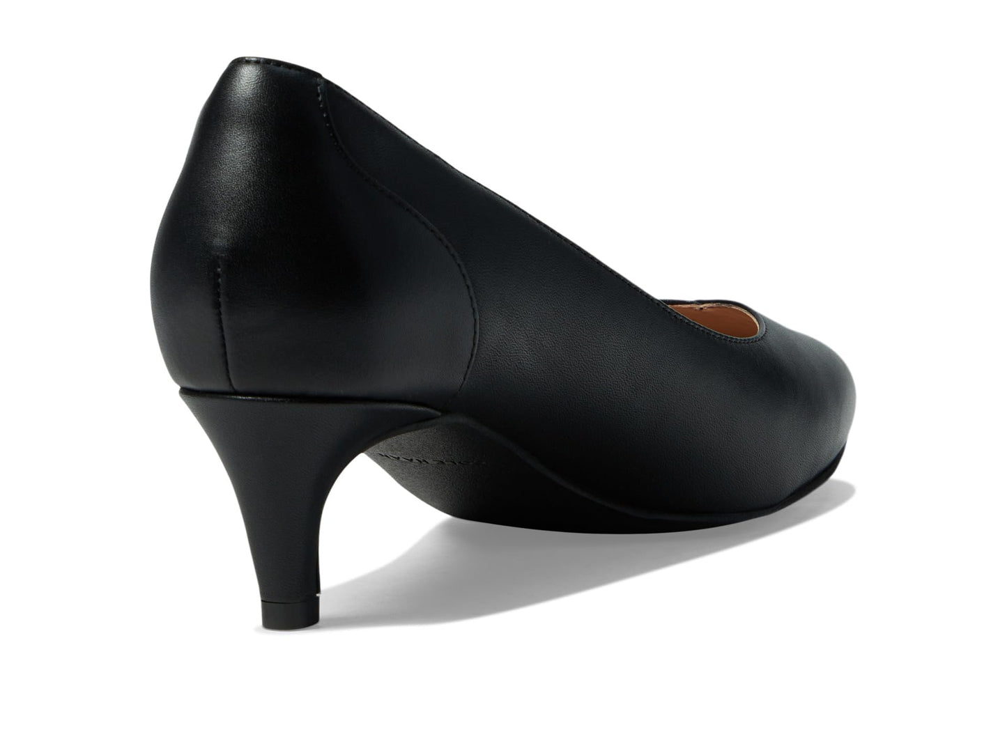 Cole Haan Women's Brenley Pump 45 mm, Black Waterproof Leather, 8.5