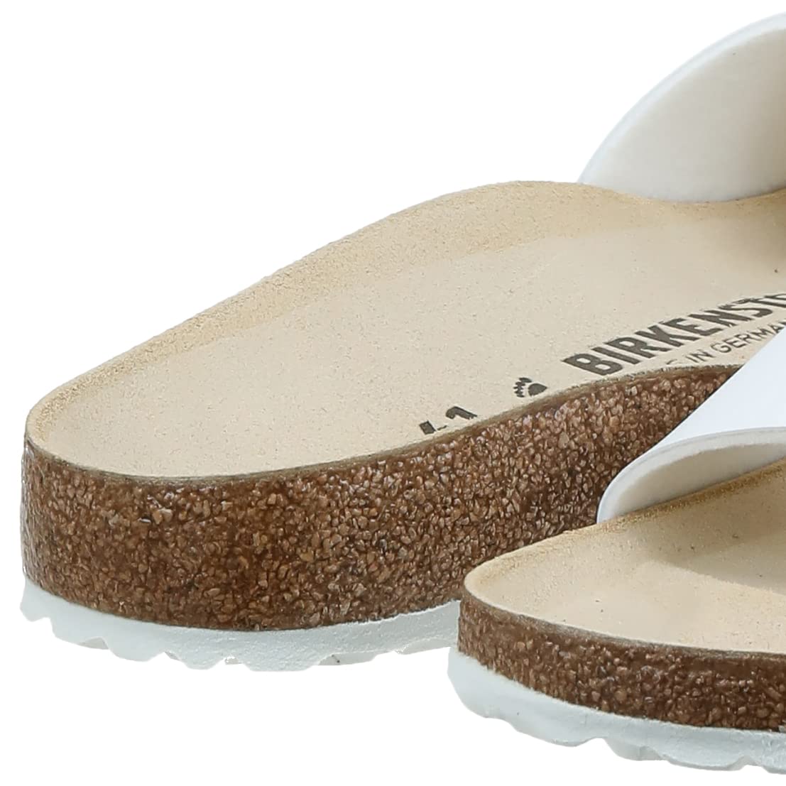 Birkenstock Women's Madrid Birko-Flor in White