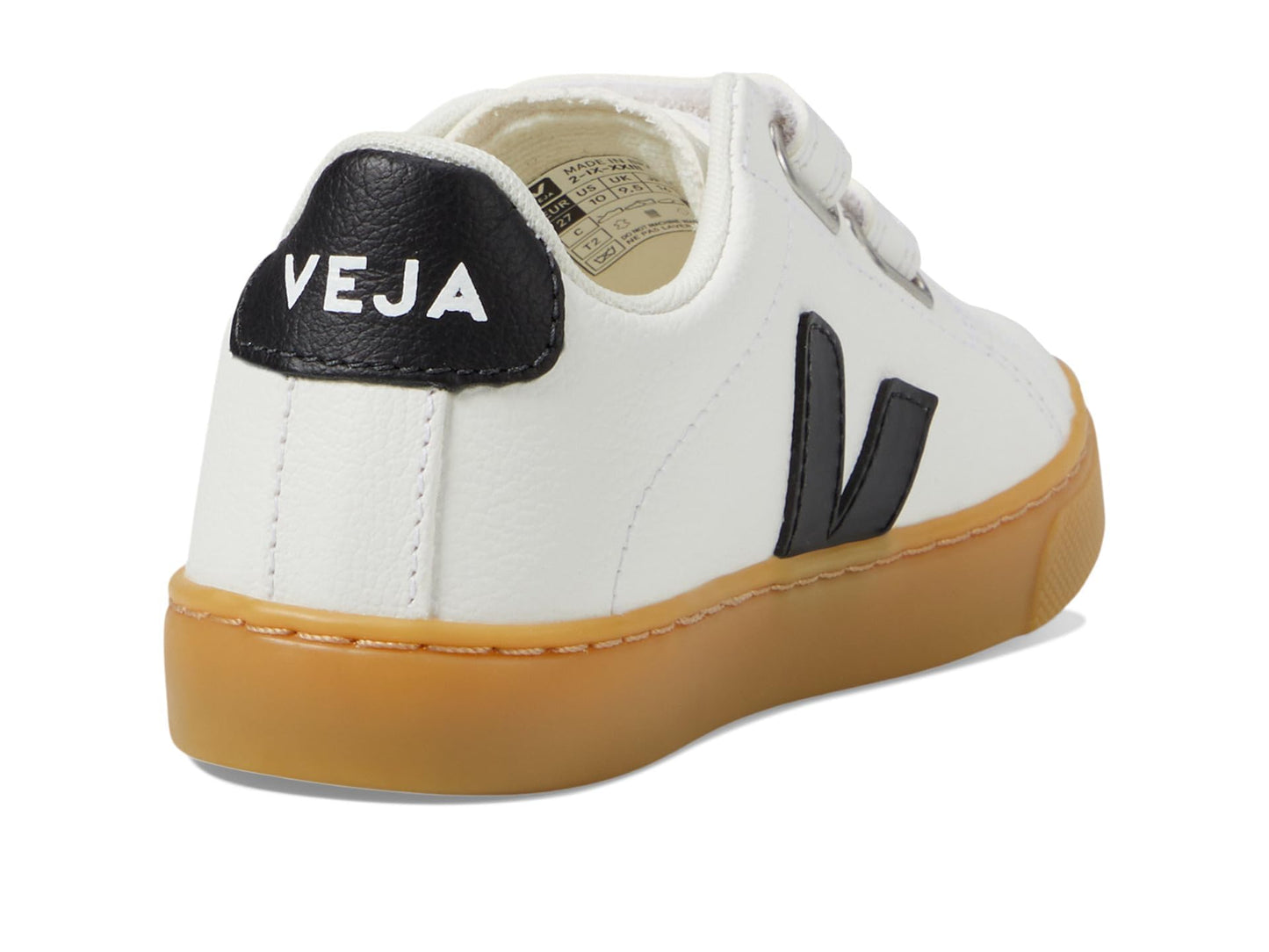 VEJA Unisex Small Esplar (Toddler) Extra White/Black/Natural 8.5 Medium