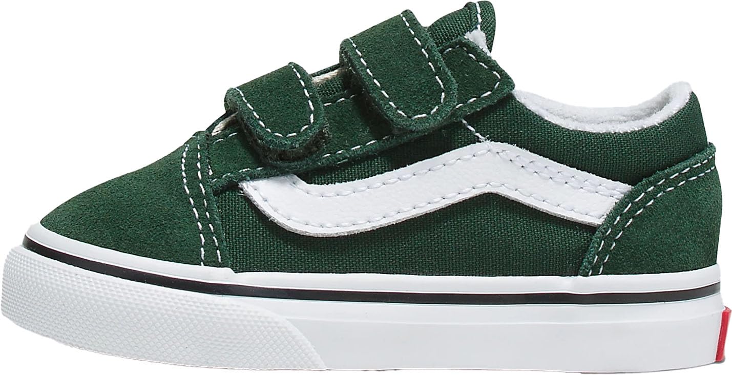Vans - Toddlers Old Skool V Sneakers with Fastner, Color Mountain View, Size: 8 M US Toddler