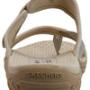 Skechers womens Reggae - Seize the Day - Toe Thong Sandal, Dark Natural, 9.5 M US