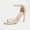 Stuart Weitzman Nudistsong Ankle Strap Sandal Adobe 10 M