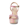 Stuart Weitzman Ryder 95 Platform Sandal Cotton Candy Ice 7 B