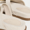 SCHUTZ Women's Olga Sporty Slides, Oyster, 7.5 Medium US