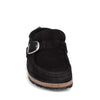 Birkenstock Women's, Buckley Shearling Clog - Narrow Width Black 39 M