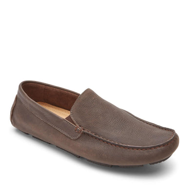 Rockport Rhyder Venetian Loafer Java Tumbled 9 M (D)