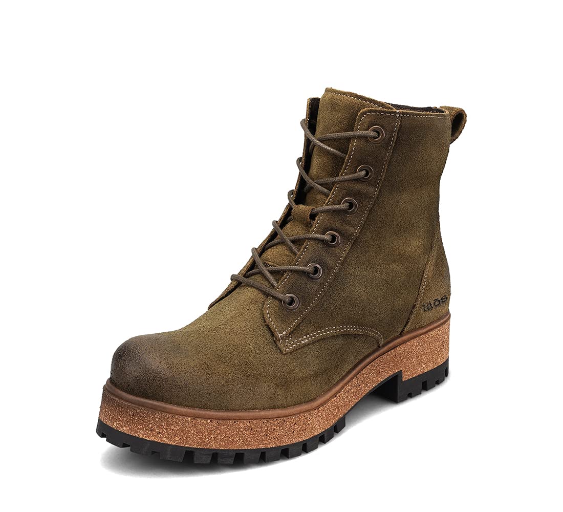 Taos Women's Main Street Olive Rugged Boot 9-9.5 M US
