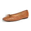 Madewell Women's The Anelise Ballet Flats, Warm Coffee, Tan, 11 Medium US