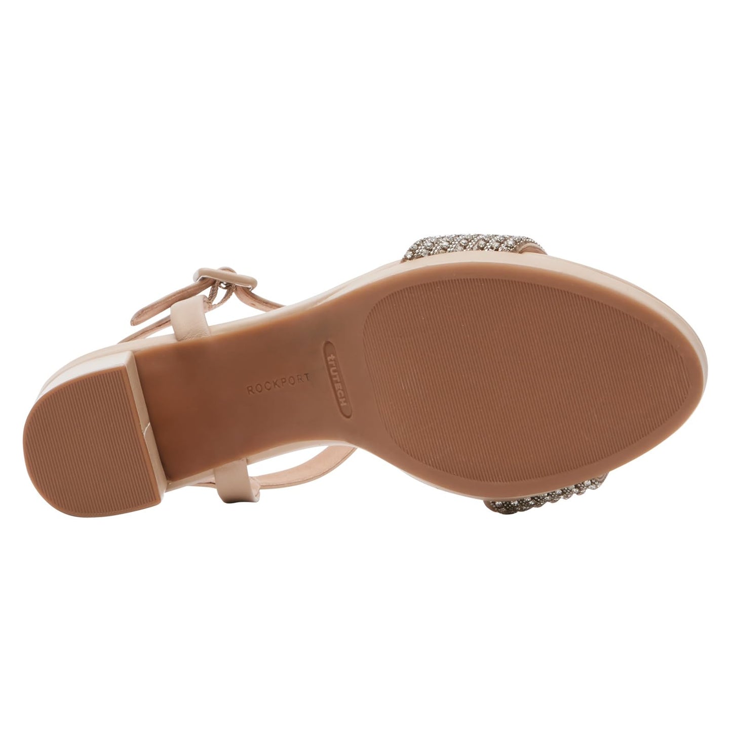Rockport Women's Tabitha Two-Strap, Bling, 5